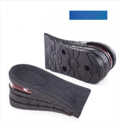 Uniszex PVC belső magasságot növelő talpbetét, modell Half Zeng, belső emelős talpbetét, kompatibilis a sportcipőkhöz, bőrcipőkhöz és csizmákhoz