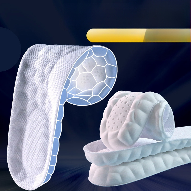 Mugwort sportos dezodoráló talpbetét – Felhő talp, puha, rugalmas ütéscsillapító, modell YD-01, anyag: szivacs, uniszex a sportcipőkhöz, bőrt és hétköznapi cipőkhöz