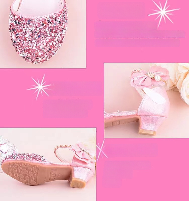 Mergaitėms skirti pasirodymų bateliai - mikropluošto viršus, 4–16 metų amžiaus