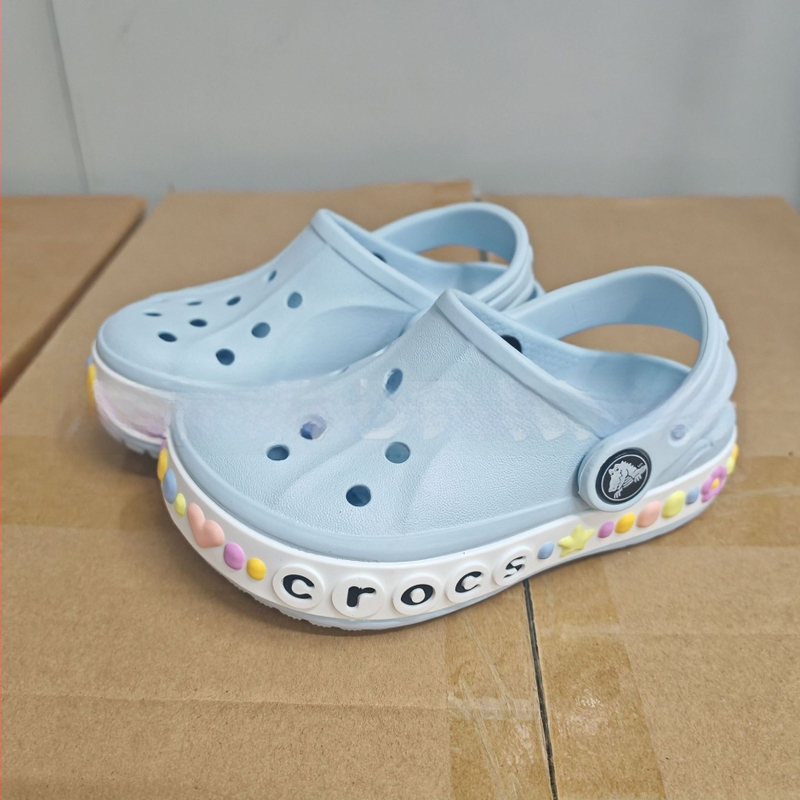 Vaikų paplūdimio sandalai EVA viršutinė dalis, kvėpuojantys, nėrinių širdies dizainas, amžius 1–16 metų