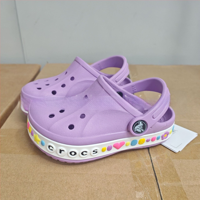 Vaikų paplūdimio sandalai EVA viršutinė dalis, kvėpuojantys, nėrinių širdies dizainas, amžius 1–16 metų