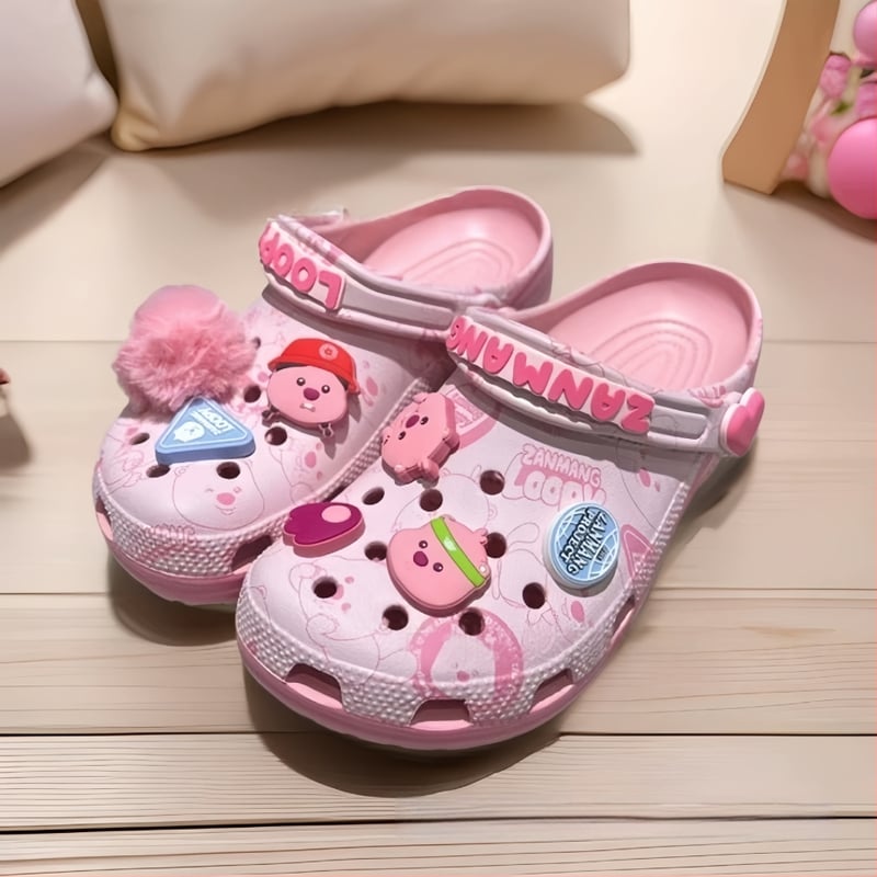 Vaikiški EVA vandens klogai, unisex, 2025 m. vasara, Cartoon Paradise stilius