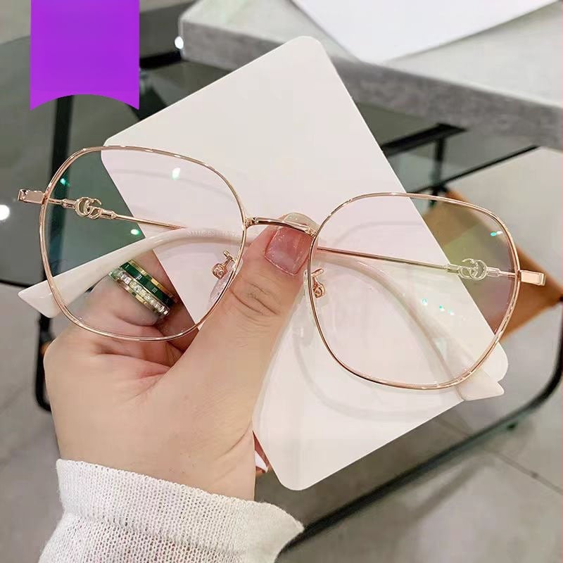 Lugemisprillid ultra-kergem metallraamiga, sinise valguse vastu, väsimuse vastu, kõrge eraldusvõimega läätsed, retro ümmargune stiil eakatele