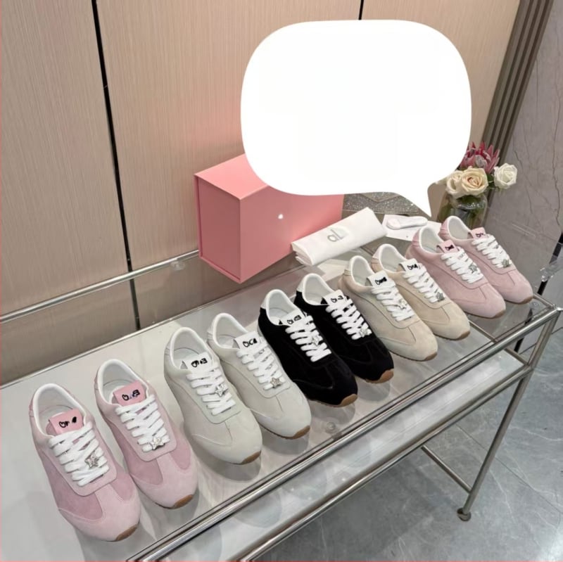 Ежедневни маратонки за бягане със велурено горно, кръгъл нос, връзки, гумена подметка, унисекс, ниско горно