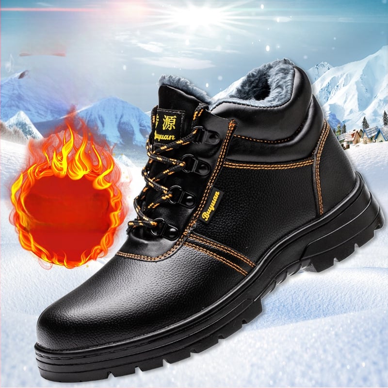 Munkavédelmi bakancs acélorrú, ütésálló és átszúrásálló, magas szárú, mikroszálas bőr (acélorrú; ütésálló; átszúrásálló; magas szárú; mikroszálas bőr)