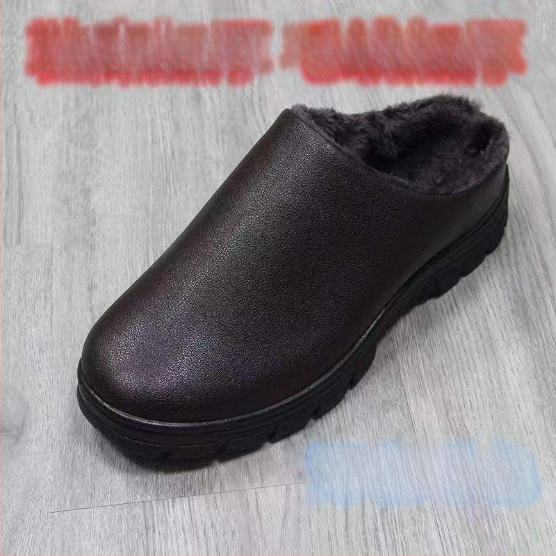 Meeste talves puuvillased sussid veekindla paksu talla jaoks sise- ja väljas kasutamiseks