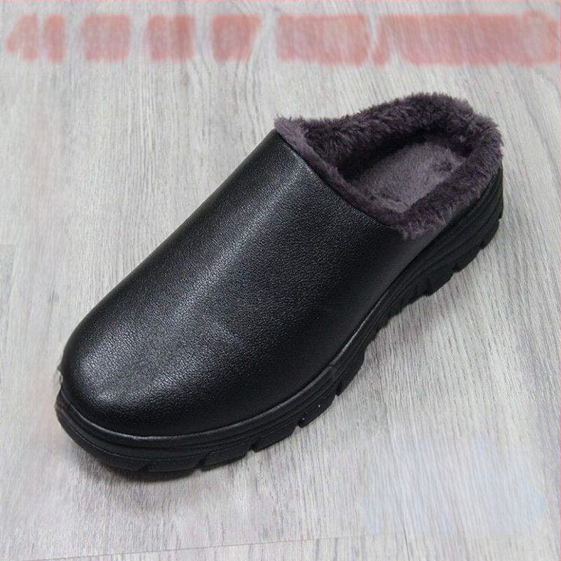 Meeste talves puuvillased sussid veekindla paksu talla jaoks sise- ja väljas kasutamiseks