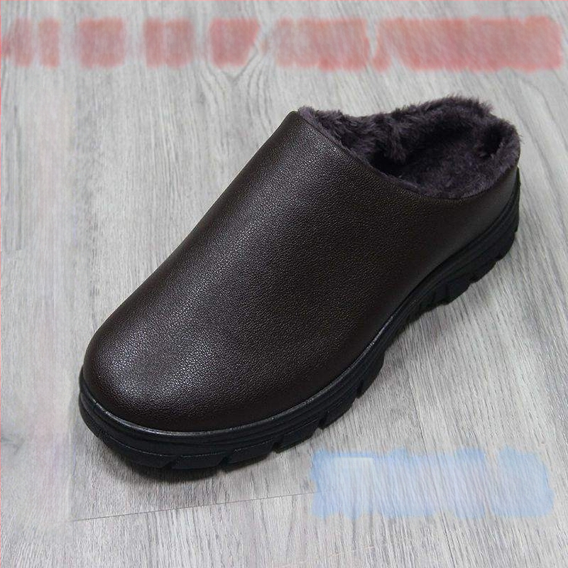 Meeste talves puuvillased sussid veekindla paksu talla jaoks sise- ja väljas kasutamiseks