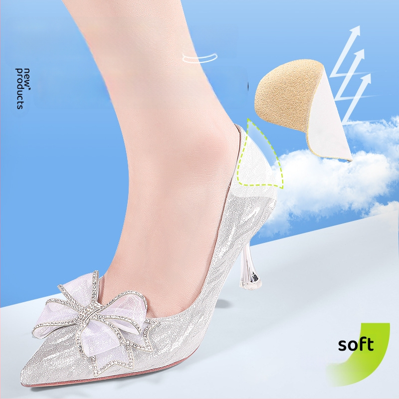 Inserție pentru călcâi antiuzură și anti-derapare pentru pantofi de piele; compatibil cu adidași, botine, sandale, pantofi casual și de lucru; utilizare pe tot anul