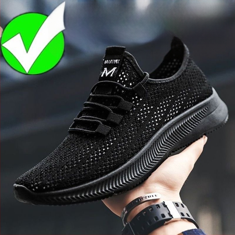 Pantofi sport casual din plasă – upper respirabil din plasă, branț textil ușor, talpă PVC, șireturi, talie joasă