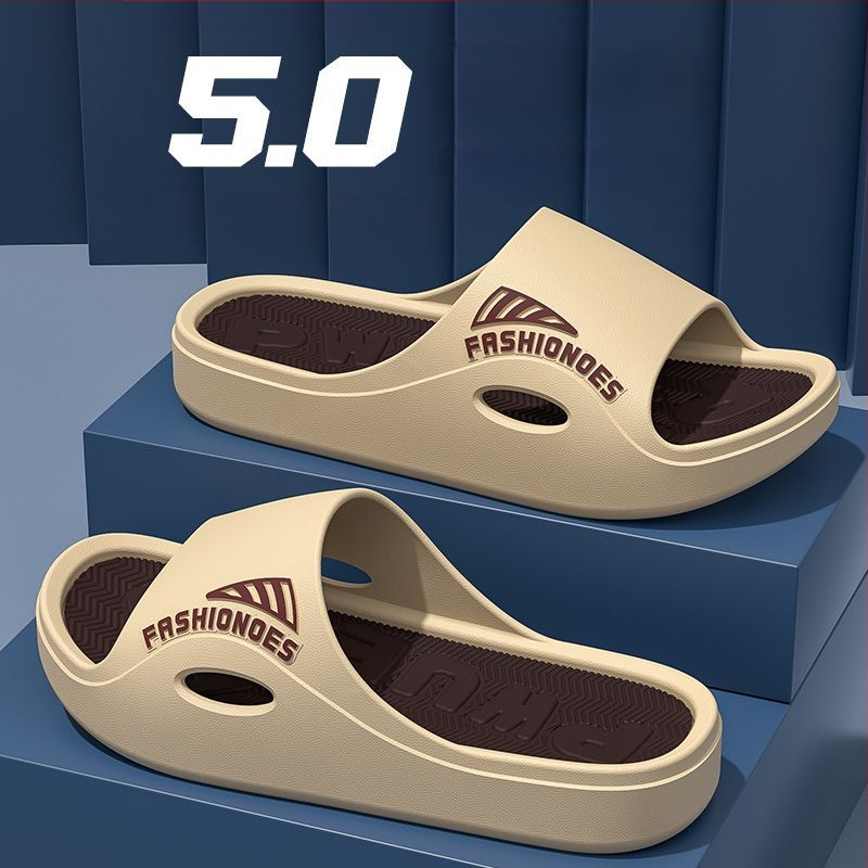 Papuci de bărbați cu partea superioară din PVC, talpă PVC, talpă moale, stil sport, interior și exterior