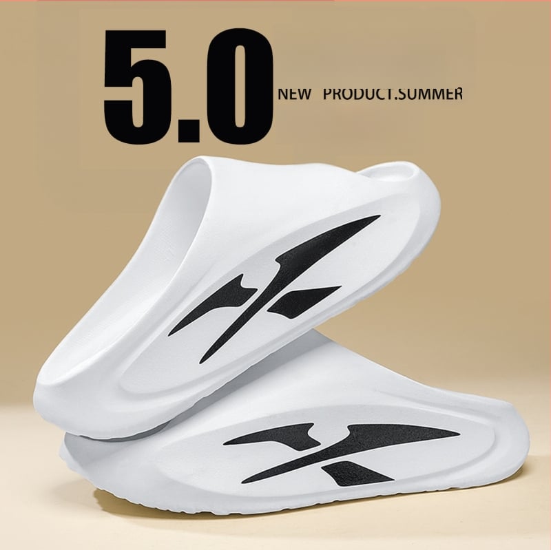 Meeste EVA flip-flopid, EVA ülaosa ja EVA tallaga, injekteeritud tald, libisemiskindlad, suvi 2024, nooruslik stiil