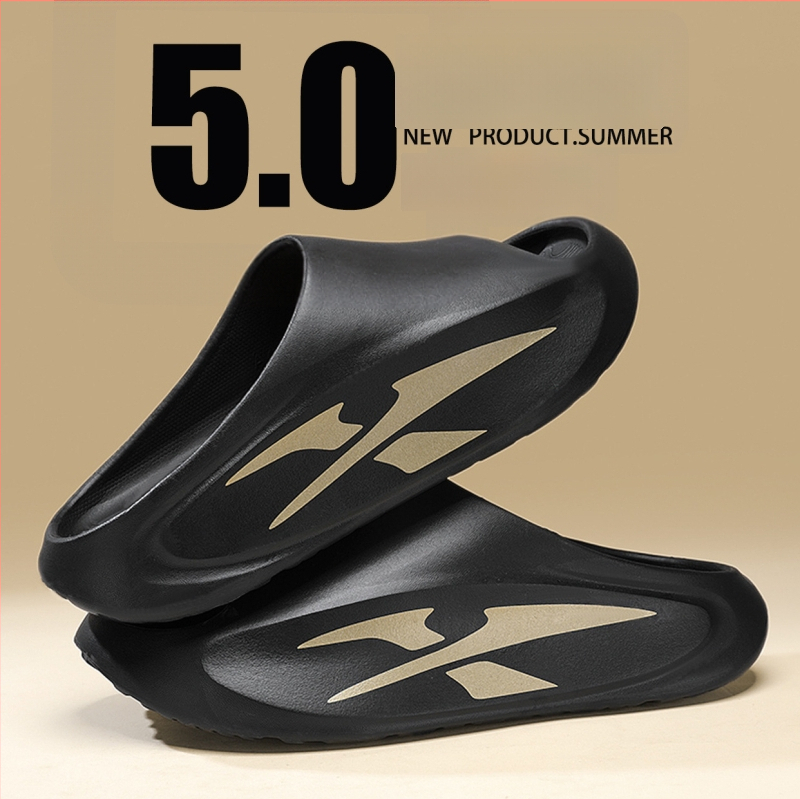 Meeste EVA flip-flopid, EVA ülaosa ja EVA tallaga, injekteeritud tald, libisemiskindlad, suvi 2024, nooruslik stiil