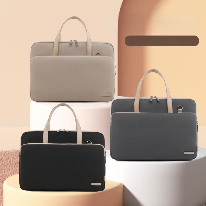 Portatīvā datora soma, izturīgs Oxford audums, neilona oderējums, pilsētas minimalistiskais stils, pārnēsājamā biznesa soma