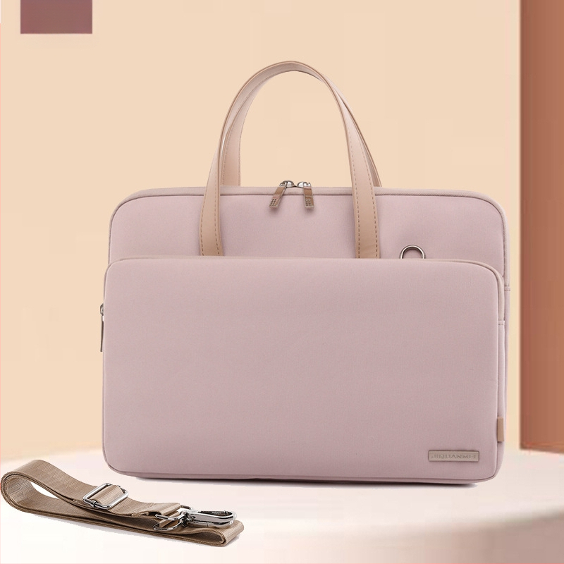 Portatīvā datora soma, izturīgs Oxford audums, neilona oderējums, pilsētas minimalistiskais stils, pārnēsājamā biznesa soma