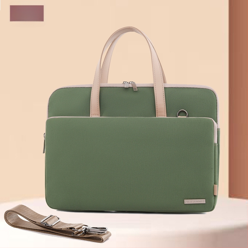 Portatīvā datora soma, izturīgs Oxford audums, neilona oderējums, pilsētas minimalistiskais stils, pārnēsājamā biznesa soma