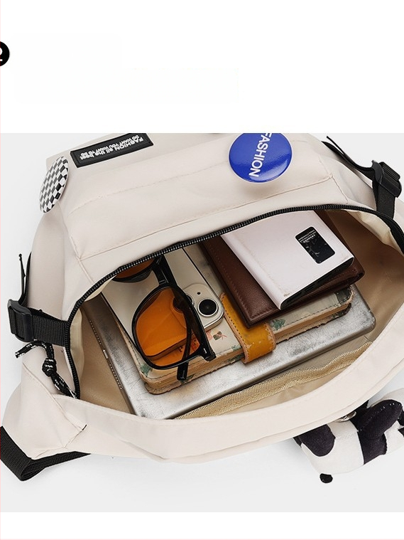 Muška crossbody torba – gradski stil, svakodnevna torba, kompatibilna s 8-inčnim prijenosnim računalom