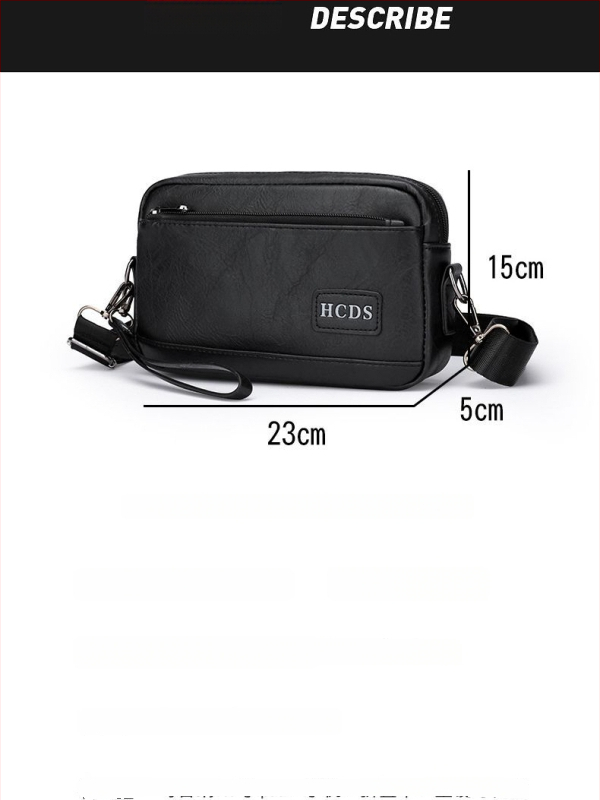 Vyrų PU trijų vieno delninė su pečių/kryžiniu diržu, raidžių raštas, kvėpuojanti, atspari vandeniui