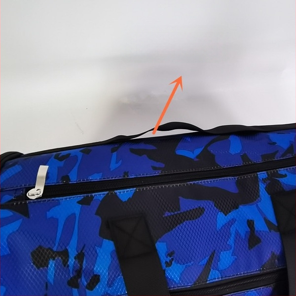 Plava torba s odjeljkom za suhe/mokro, unisex velika kapaciteta za outdoor putovanja i yogu i fitness