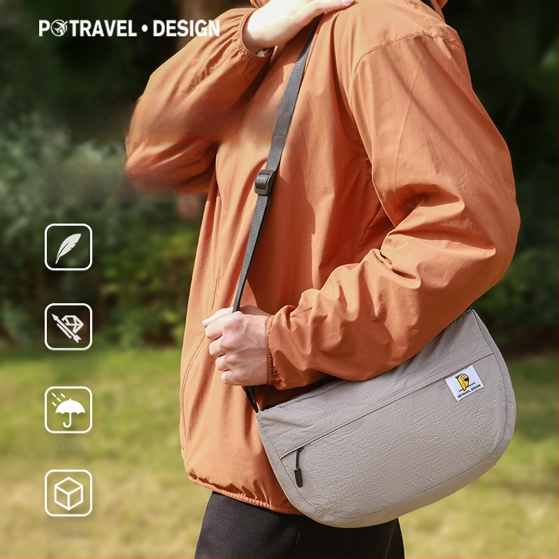 Lagana prsna torba u japanskom stilu, casual crossbody torba s džepom za telefon, za žene, jednostavna i kompaktna, svakodnevna upotreba, trendi mala torbica