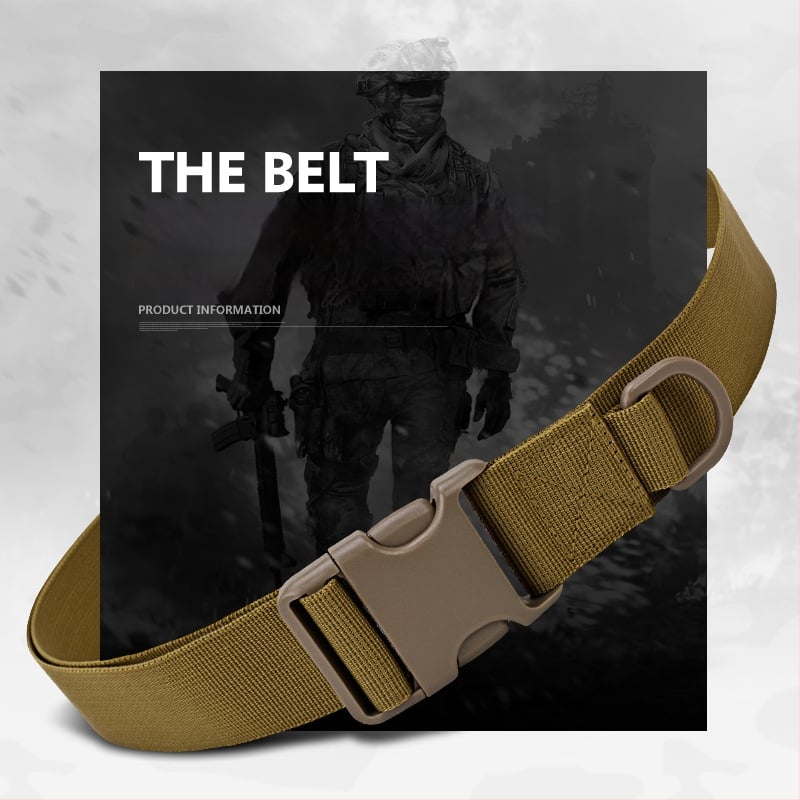 Nailonist taktikaline vöö ruudukujulise sangaga, sanga sulgemine, ühe kilpos vöö, liikumise stiil