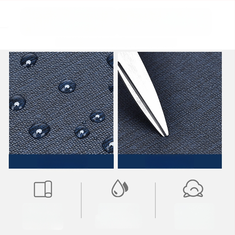 BADENROO PU verslo portfelis su raidžių raštu ir poliesterio vidumi, skirtas verslo kelionėms