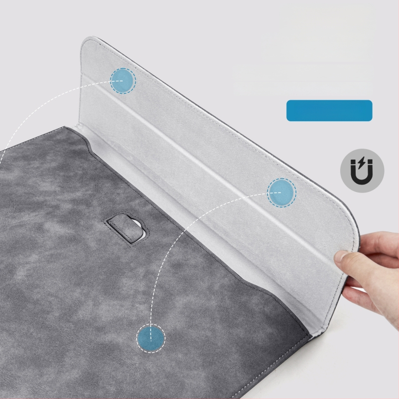 Husă interioară pentru suportul de laptop – Piele de oaie, impermeabilă, rezistentă la uzură, rezistentă la cutremure, Classicpacking