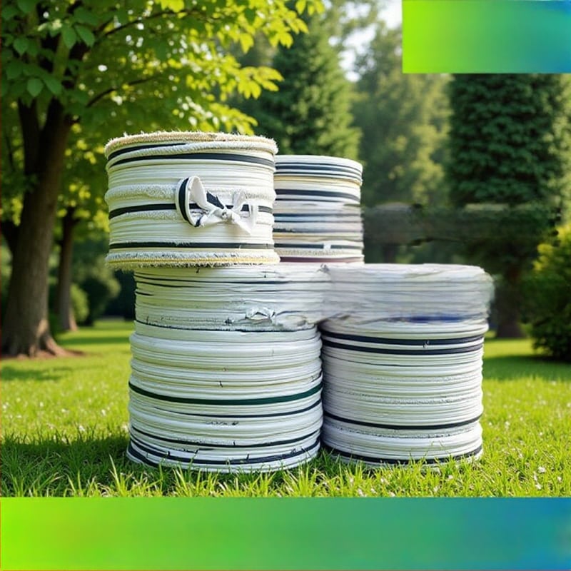 Audiniai tempimo dirzai su sagtimis – atsparūs oro sąlygoms, namų naudojimui, pritvirtinimui prie vaismedžių šakų ar daiktų (Maksimali apkrova 50 kg; Darbinė temperatūra 110; Standartas: grynas audinys; Prekės ženklas: Zhi chen)