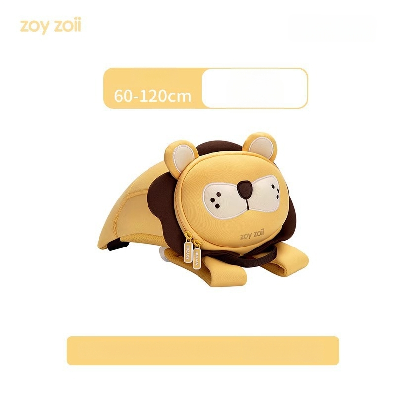 Rucsac pentru copii Zoyzoii cu lesă - Unisex, Ultra-ușor, poliester, pentru educație școlară, Clasă mică