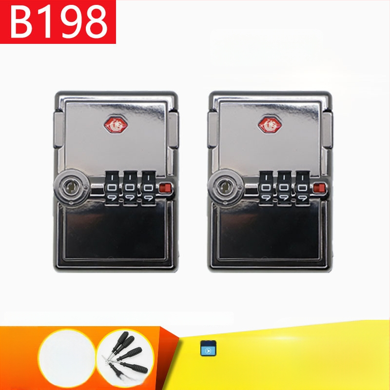 Lacăt pentru bagaje (Material: Altul • Funcție: Altă • Listare: Primăvara 2024)