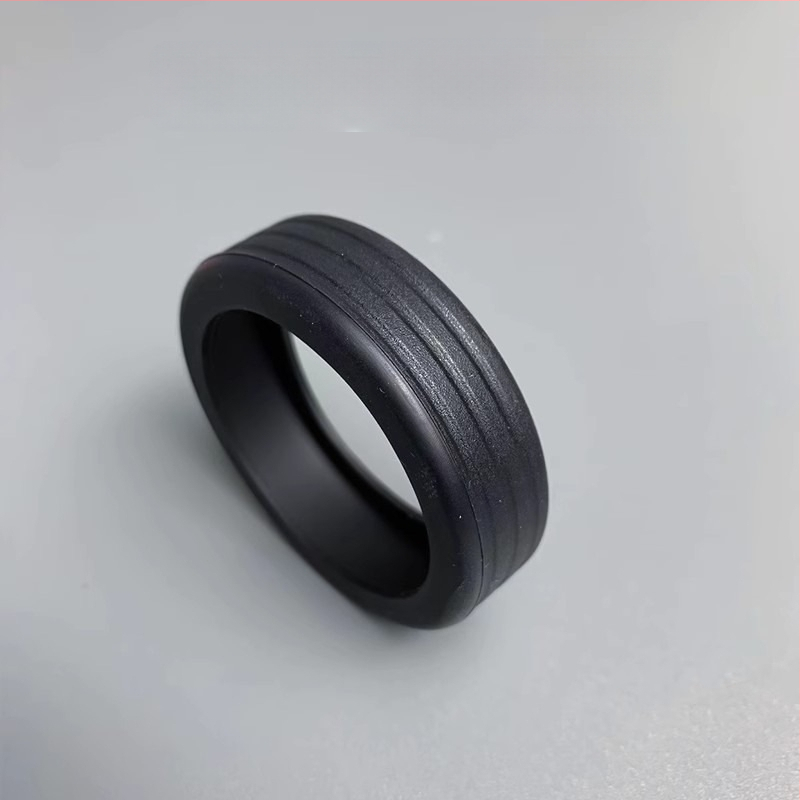 Protecție din silicon pentru roțile valizei, model cu dungi – reduce sarcina, Pinmu