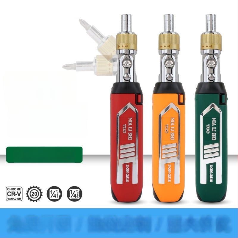 Zhanyi hardware Комплект трещоткови отвертки – изолирани, максимален въртящ момент 3.5 N·m, CR-V стоманени върхове