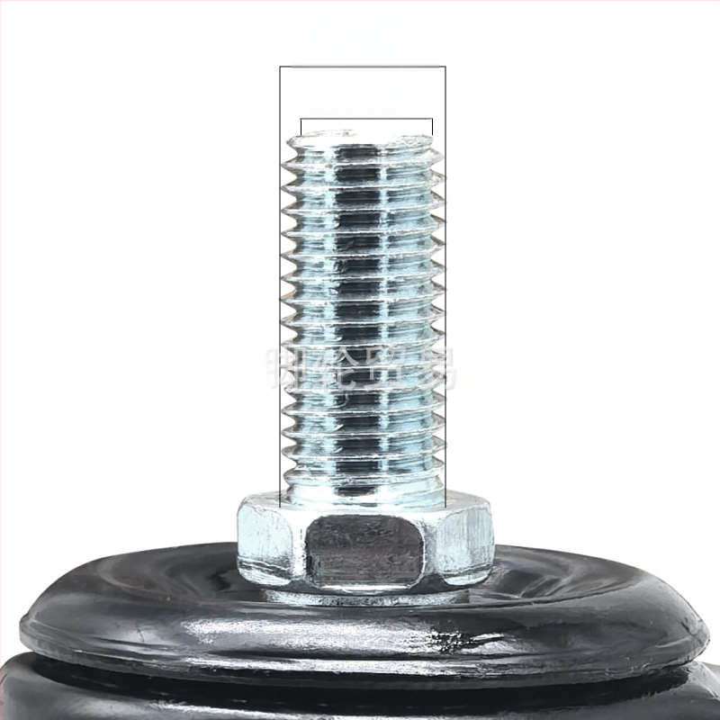 Roată pentru bagaje cu rotire și frână, dimensiune șurub personalizată, material PP, marcă L.w