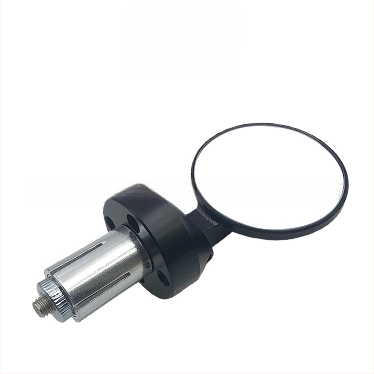 Motorratta tagaklaasi peegel, CNC alumiiniumist korpus, ümmargune konvekspeegel, mudel BJN-076, 17 mm juhtrauda sisemine auk, universaalne kõigile mootorratastele