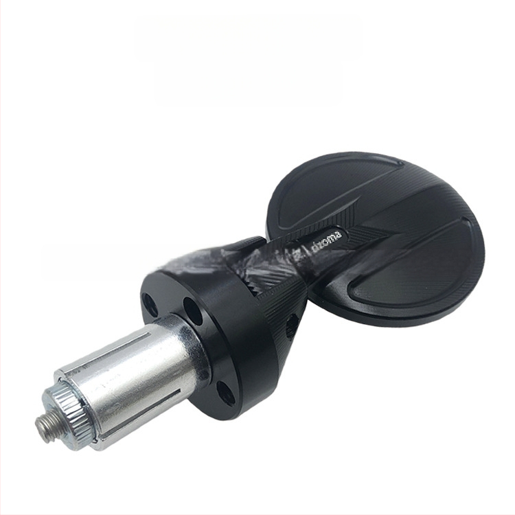 Motorratta tagaklaasi peegel, CNC alumiiniumist korpus, ümmargune konvekspeegel, mudel BJN-076, 17 mm juhtrauda sisemine auk, universaalne kõigile mootorratastele