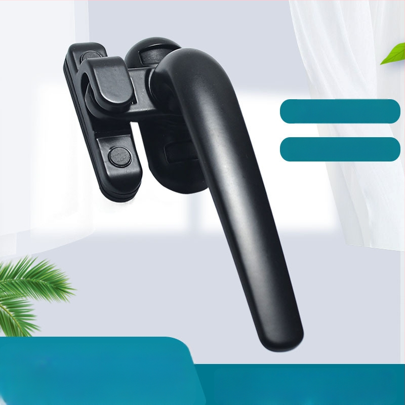 Kvaka za prozor od aluminijske legure, za prozor sa vanjskim otvaranjem, s blokadom, model Handle 01