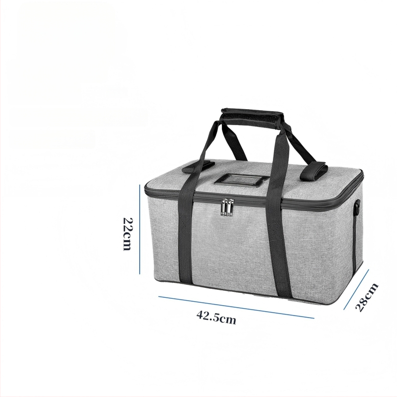 DSLR / Mirrorless fényképezőgép táska vászonból — vízálló, kopásálló, lélegző; zárás cipzár, puha fogantyú, kézitáska stílus, belső rekesz tetővel, logónyomtatás elérhető