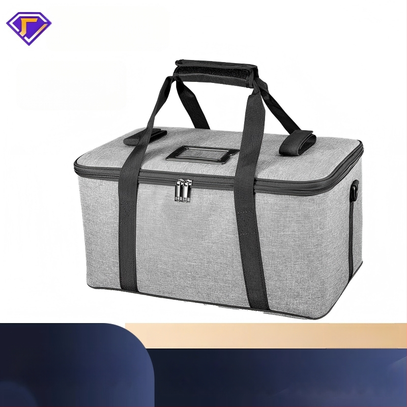 DSLR / Mirrorless fényképezőgép táska vászonból — vízálló, kopásálló, lélegző; zárás cipzár, puha fogantyú, kézitáska stílus, belső rekesz tetővel, logónyomtatás elérhető