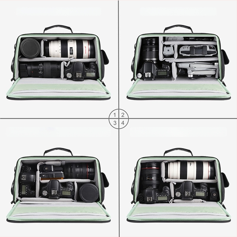 Puluz Fat Cow vízálló digitális fényképezőgép válltáska – kültéri használat, univerzális modell, súly 1 kg