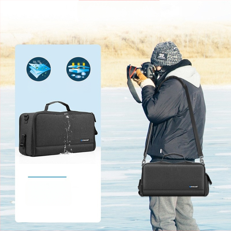 Puluz Fat Cow vízálló digitális fényképezőgép válltáska – kültéri használat, univerzális modell, súly 1 kg