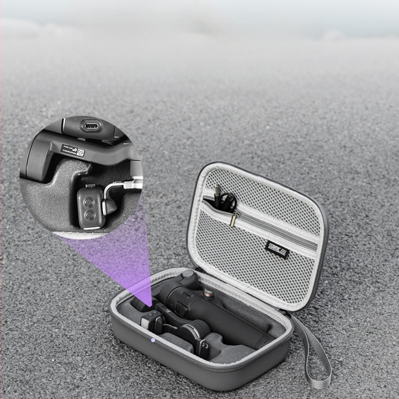 STARTRC PU táska Osmo OM7 PRO/OM7 stabilizátorhoz – hordozható tok kültéri használatra, tömege 250 g