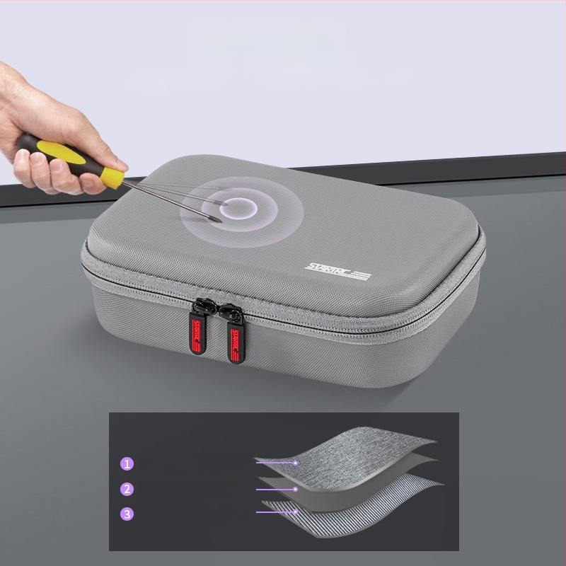 STARTRC PU táska Osmo OM7 PRO/OM7 stabilizátorhoz – hordozható tok kültéri használatra, tömege 250 g