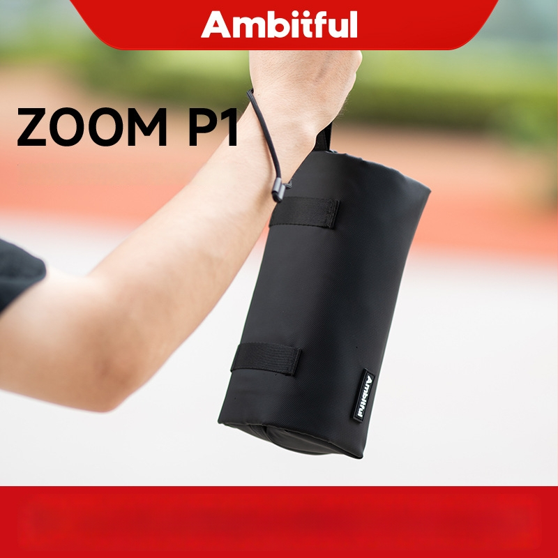 Ambitful Zhijie Zoom p1 fotó-táska, multifunkcionális tárolás DJI kiegészítőkhöz, 900D poliészter Oxford anyag, PU bélés, súly 170 g, univerzális használat