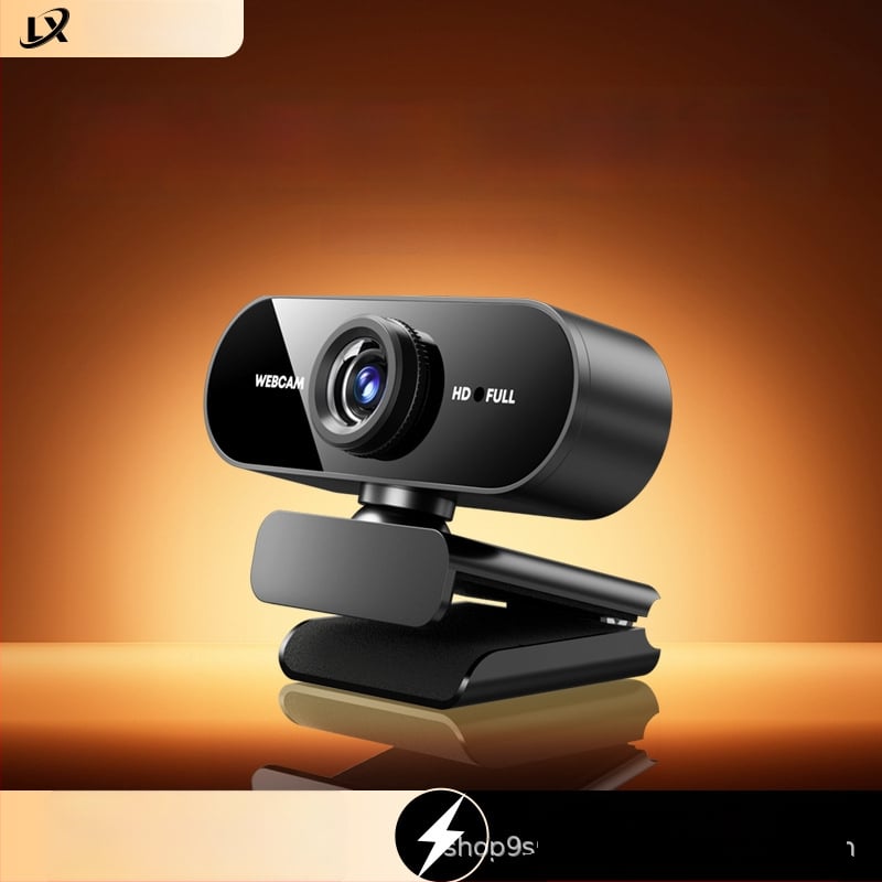 Webcam USB για φορητό και επιτραπέζιο υπολογιστή, 1080P, ενσωματωμένο μικρόφωνο, USB 2.0, σταθερή εστίαση, χωρίς οδηγούς