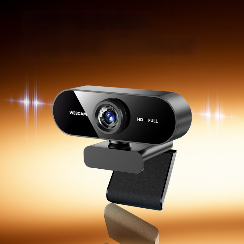 Webcam USB για φορητό και επιτραπέζιο υπολογιστή, 1080P, ενσωματωμένο μικρόφωνο, USB 2.0, σταθερή εστίαση, χωρίς οδηγούς