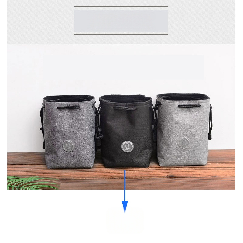 SLR/mirrorless fényképezőgép táska objektív zsebbel – ultra könnyű, kopásálló, vállon hordható kivitel, nylon külső, bélés poliészter-pamut