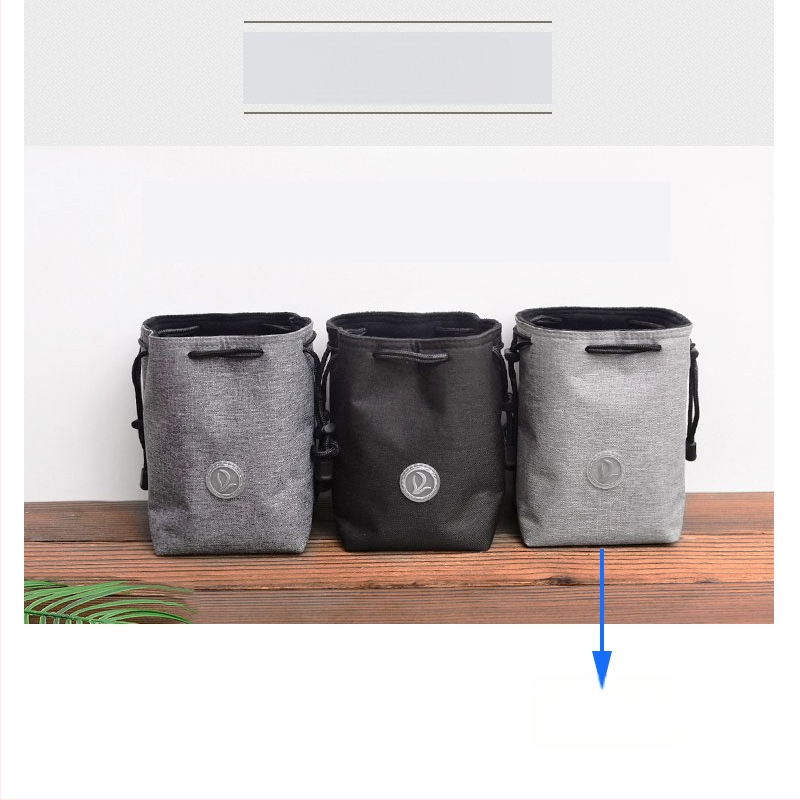 SLR/mirrorless fényképezőgép táska objektív zsebbel – ultra könnyű, kopásálló, vállon hordható kivitel, nylon külső, bélés poliészter-pamut