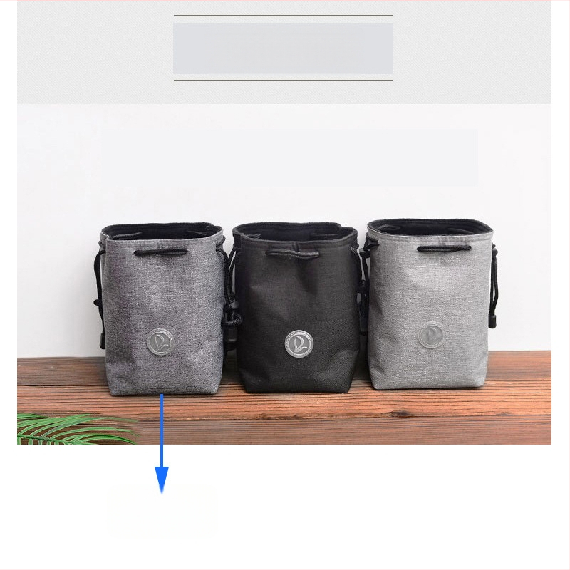 SLR/mirrorless fényképezőgép táska objektív zsebbel – ultra könnyű, kopásálló, vállon hordható kivitel, nylon külső, bélés poliészter-pamut