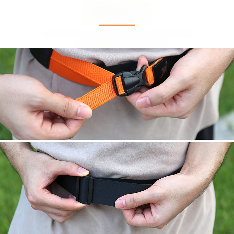 SLR fényképezőgéphez rögzített derékszíj – Yd belt modell, Jeno márka, univerzális bajonett és objektív kompatibilitás, OEM gyártás