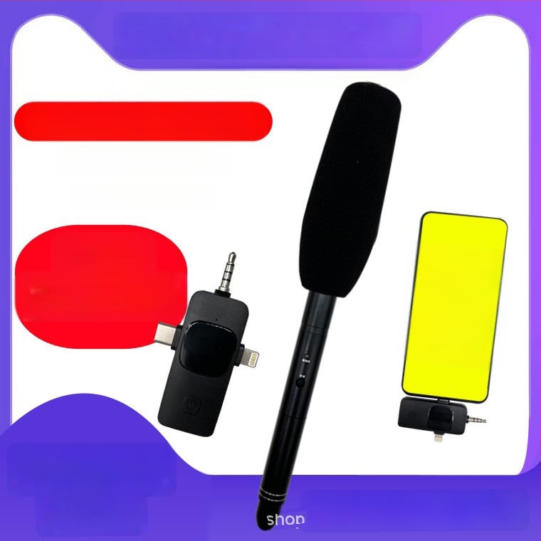 Microfon profesional de înregistrare pentru interviuri - cardioid, cu fir, autonomie a bateriei 12 ore sau mai mult, SNR ≥85 dB, Model C01